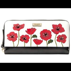 Kate Spade Ooh La La Neda Poppy Wallet